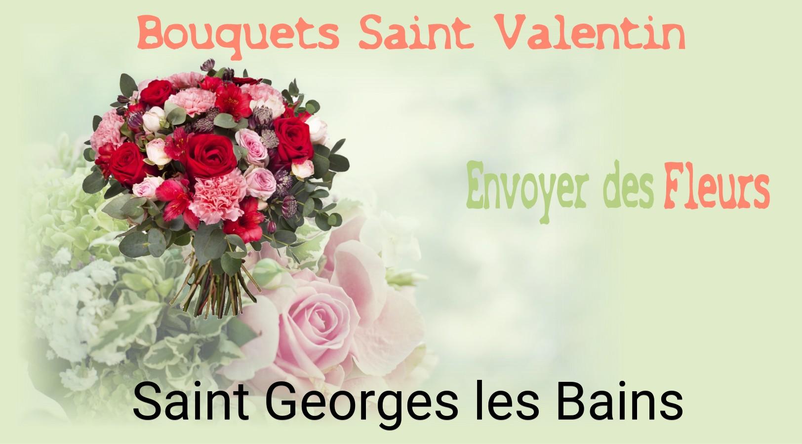 Roses de Saint-Valentin livrées à Saint-Georges-les-Bains